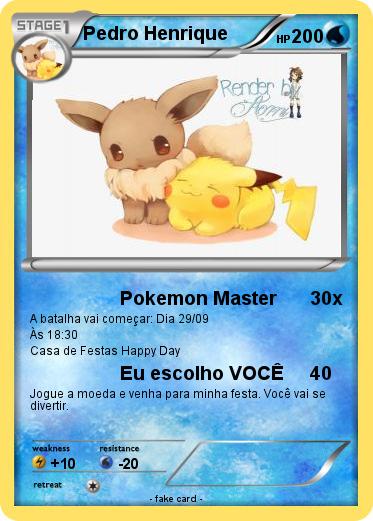 Pokemon Pedro Henrique