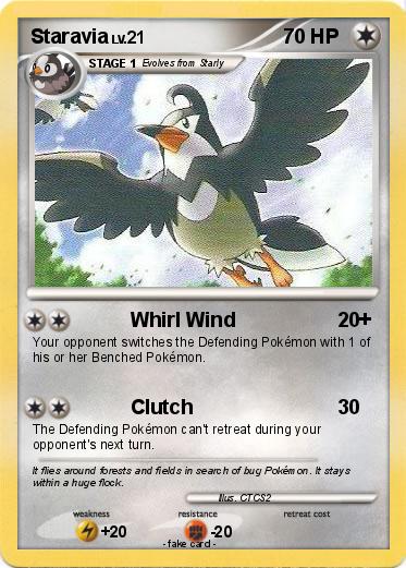 Pokemon Staravia