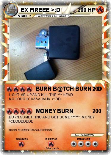 Pokemon EX FIREEE >:D