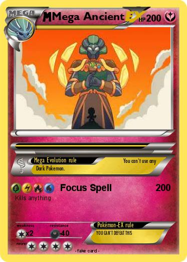 Pokemon Mega Ancient