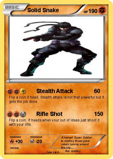 Pokemon Solid Snake
