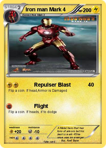 Pokemon Iron man Mark 4