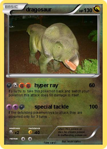 Pokemon dragosaur