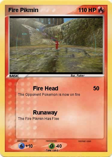 Pokemon Fire Pikmin