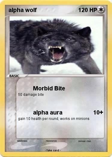 Pokemon alpha wolf