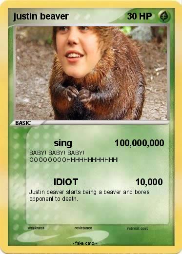 Pokemon justin beaver