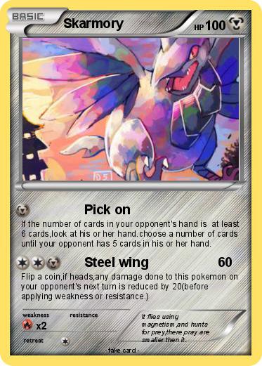 Pokemon Skarmory