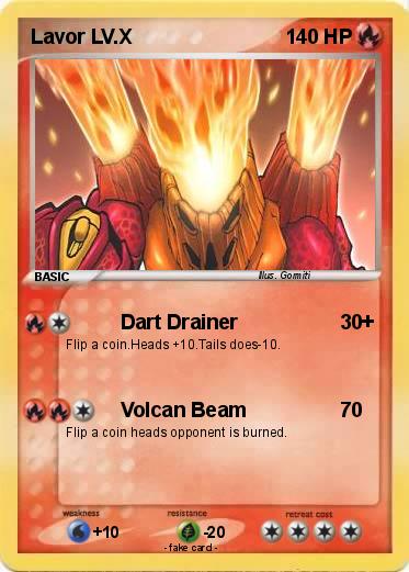Pokemon Lavor LV.X