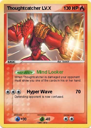 Pokemon Thoughtcatcher LV.X