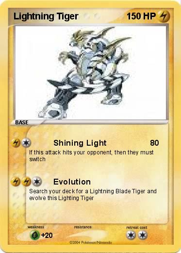 Pokemon Lightning Tiger