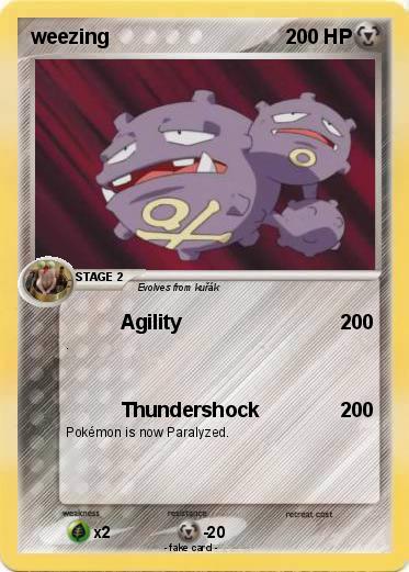 Pokemon weezing