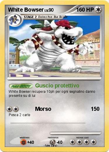 Pokemon White Bowser