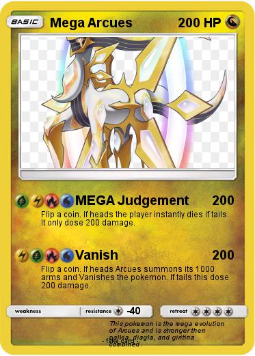 Pokemon Mega Arcues