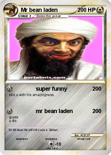Pokemon Mr bean laden