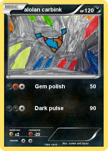 Pokemon alolan carbink
