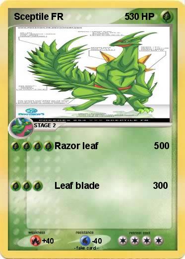 Pokemon Sceptile FR                        5