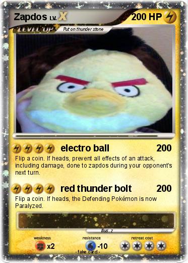 Pokemon Zapdos