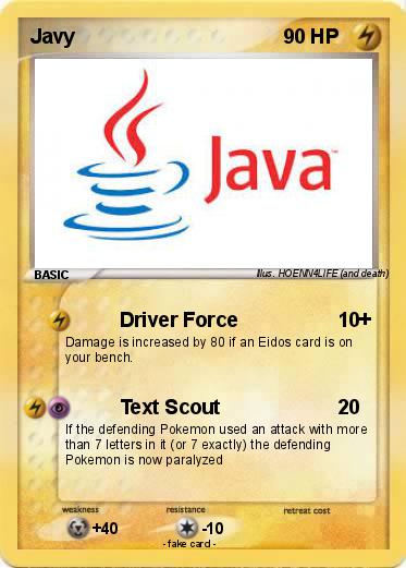 Pokemon Javy