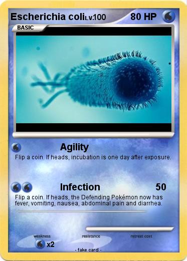 Pokemon Escherichia coli