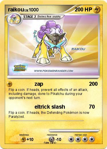 Pokemon raikou