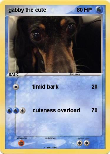 Pokemon gabby the cute