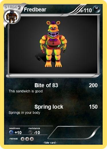 Pokemon Fredbear