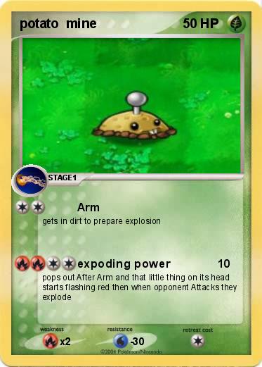 Pokemon potato  mine