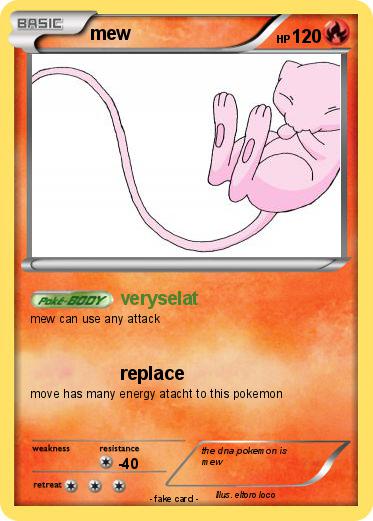 Pokemon mew