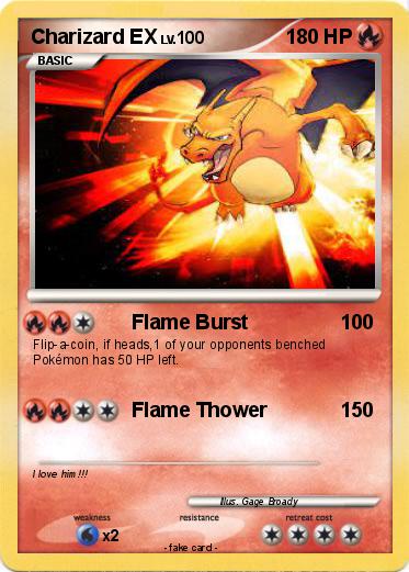 Pokemon Charizard EX