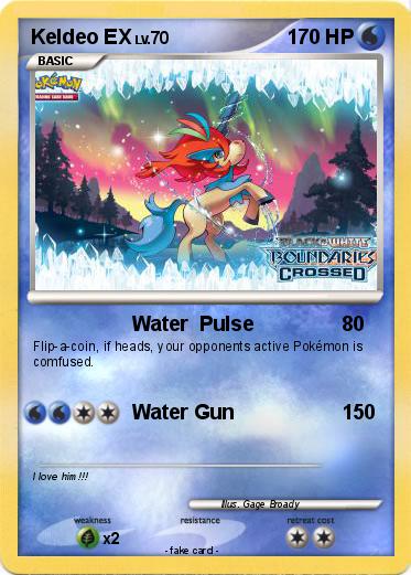 Pokemon Keldeo EX