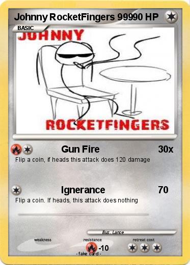 Pokemon Johnny RocketFingers 999