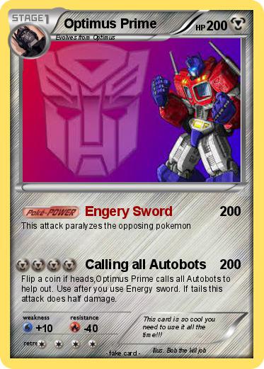 Pokemon Optimus Prime