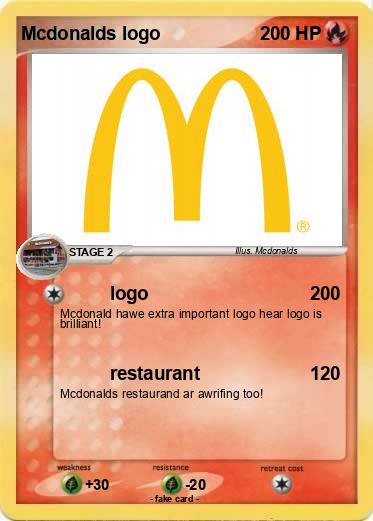 Pokemon Mcdonalds logo