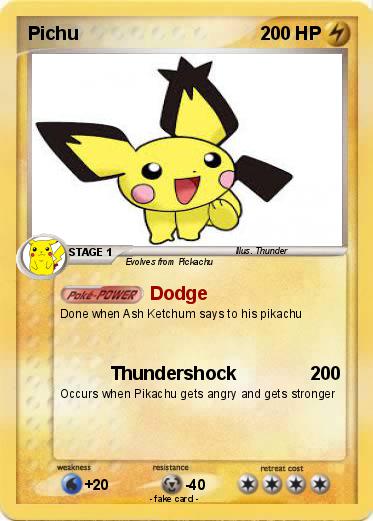 Pokemon Pichu