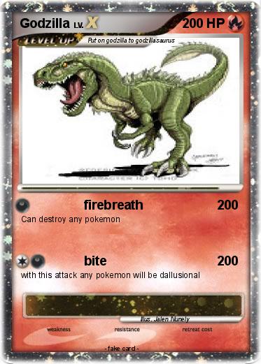 Pokemon Godzilla