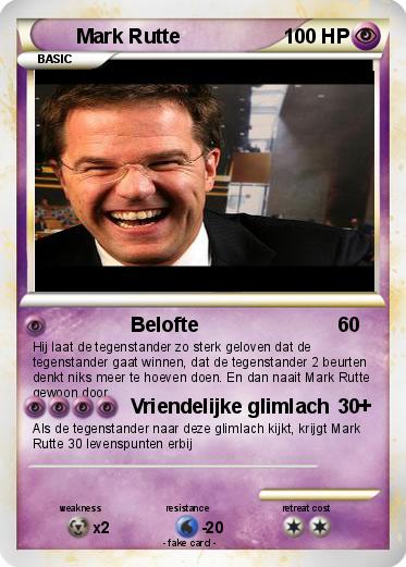 Pokemon Mark Rutte
