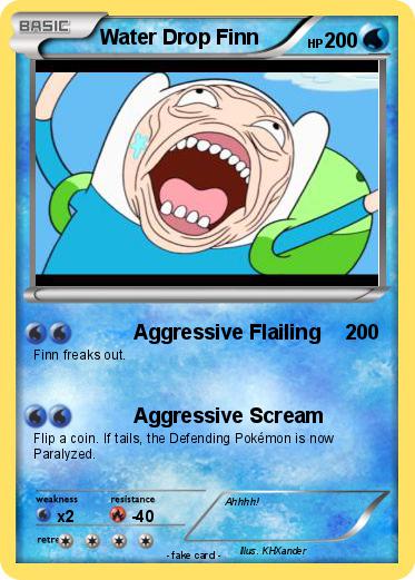 Pokemon Water Drop Finn