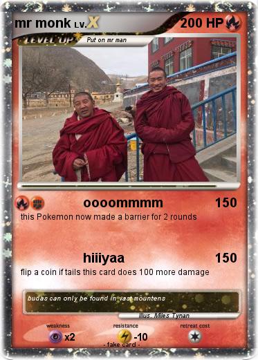 Pokemon mr monk