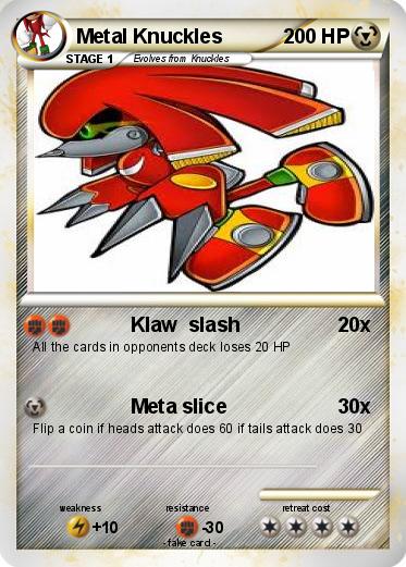 Pokemon Metal Knuckles