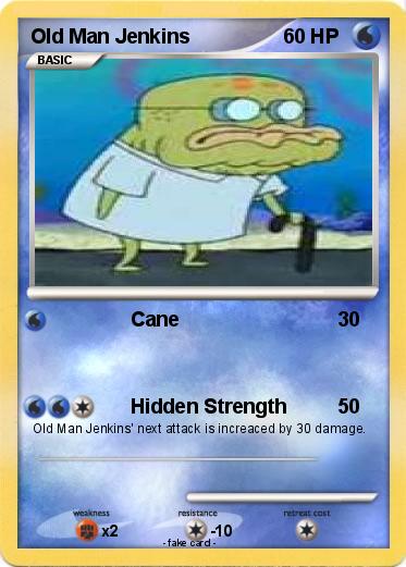 Pokemon Old Man Jenkins