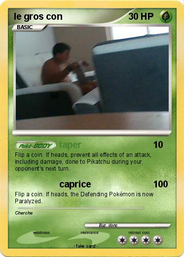 Pokemon le gros con