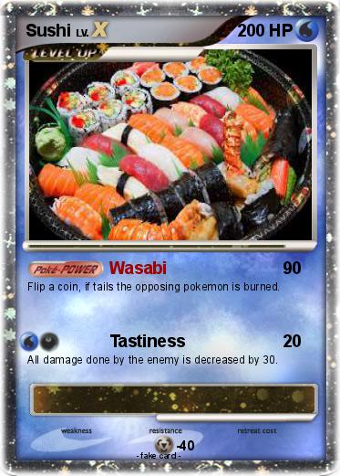 Pokemon Sushi