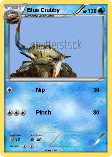 Pokemon Blue Crabby