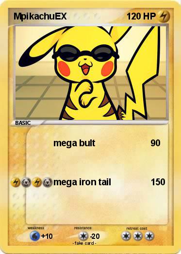Pokemon MpikachuEX