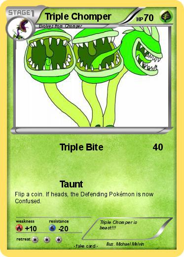 Pokemon Triple Chomper