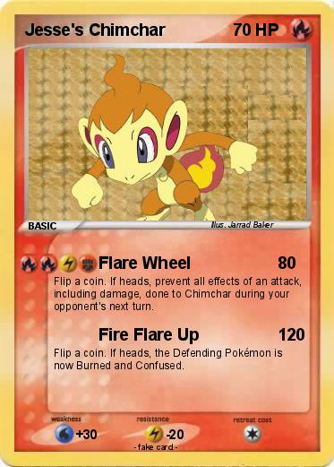 Pokemon Jesse's Chimchar