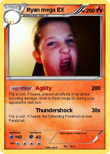 Pokemon Ryan mega EX