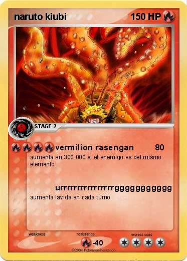 Pokemon naruto kiubi