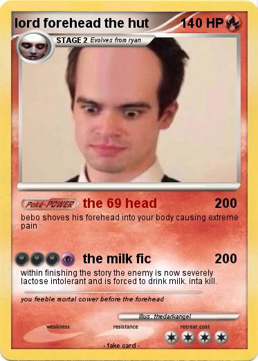 Pokemon lord forehead the hut