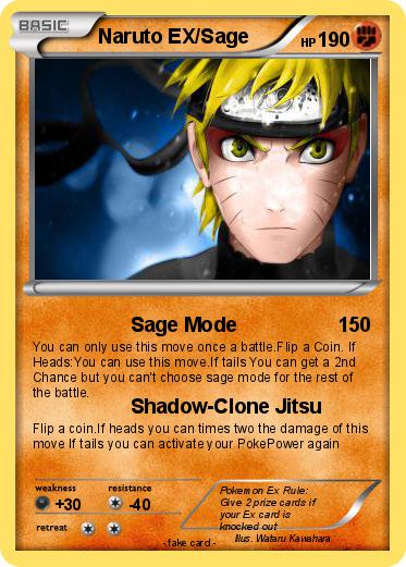 Pokemon Naruto EX/Sage